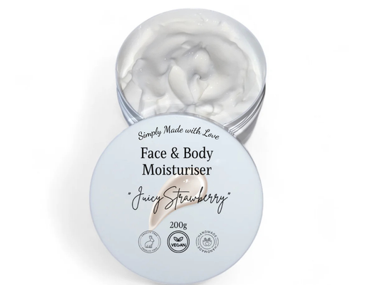 Face & Body Moisturiser - Juicy Strawberry
