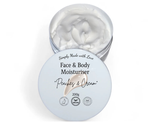 Face & Body Moisturiser - Peaches & Cream