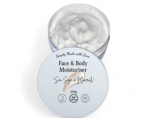 Face & Body Moisturiser - Sea Sage & Minerals